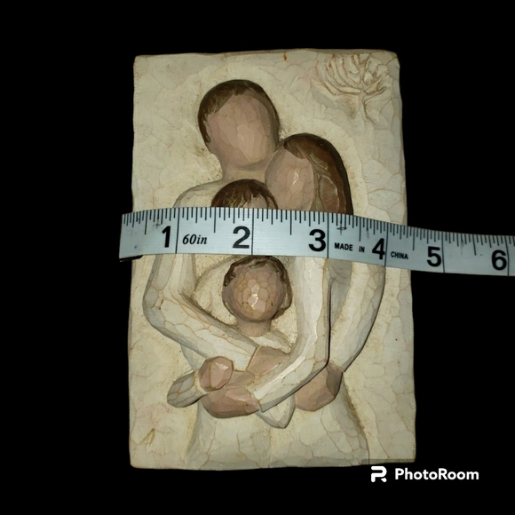 Vintage Willow Tree Family A Lifetime Of Love Plaque - Picture 8 of 10